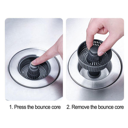 Pop Up Sink Stopper, Kitchen Sink Strainer Basket – image 6