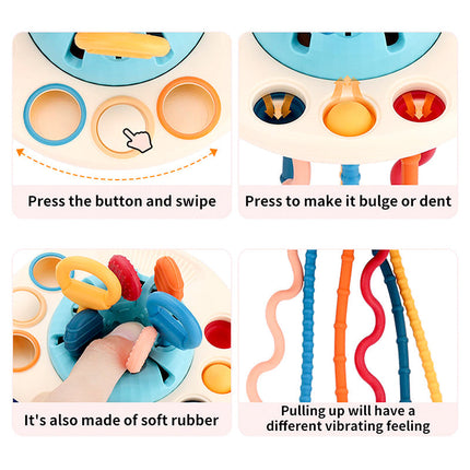 UFO Sensory Toys, Toddler Toys with Silicone Pull String – image 7