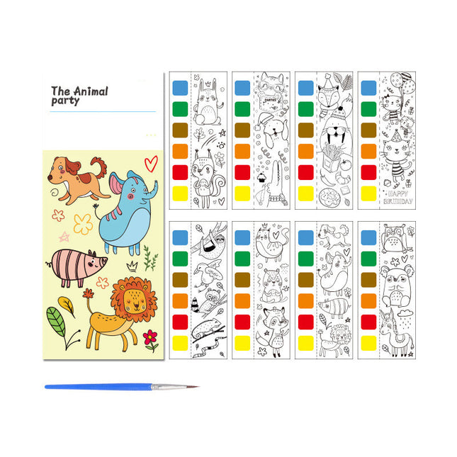 Watercolor Coloring Books for Kids, Water Painting Book – image 17