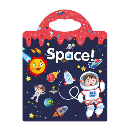 Reusable Sticker Book for Kids, Static Window Clings – image 23