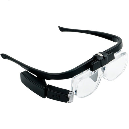 Magnifying Glasses with Light, Rechargeable LED Magnifying Glasses 1.5X to 4.5X