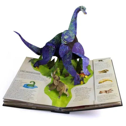 Dinosaur Pop Up Book for Kids and Adults, 3D Prehistoric Dinosaurs and Sea Monsters – image 4