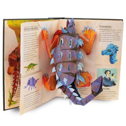 Dinosaur Pop Up Book for Kids and Adults, 3D Prehistoric Dinosaurs and Sea Monsters