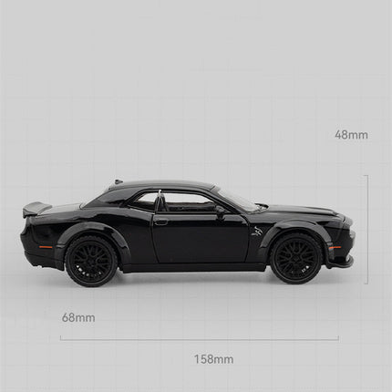 1:32 Dodge Challenger SRT Alloy Sports Car Model | Durable Diecast Toy for Kids and Collectors
