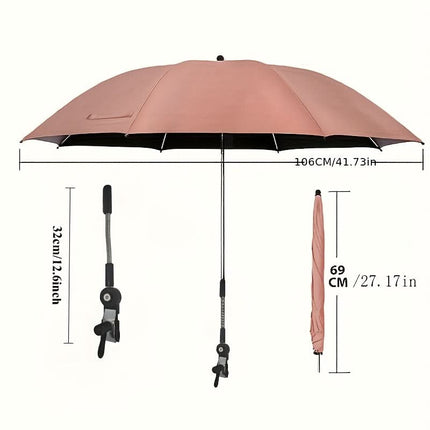 Sun Umbrella for Camping Chair and Golf Cart – image 7