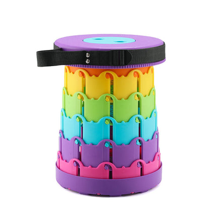 Folding Stool Retractable, Collapsible Stool with Adjustable Height – image 14