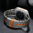 Titanium Apple Watch Band, Luxury Link iWatch Band with Hypoallergenic Clasp, Apple Watch Ultra Band with Quick Release