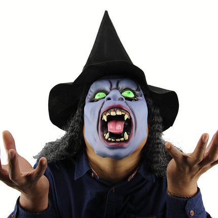 Realistic Halloween Masks, Latex Old Man Mask – image 28