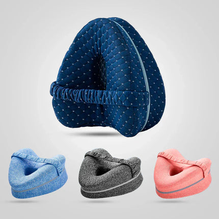 Side Sleeper Pillow for Knees, Memory Foam Pillow for Legs, Knee Pillow for Sciatica, Hip and Lower Back Pain