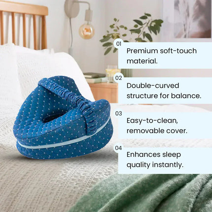 Side Sleeper Pillow for Knees, Hip and Lower Back Pain – image 6