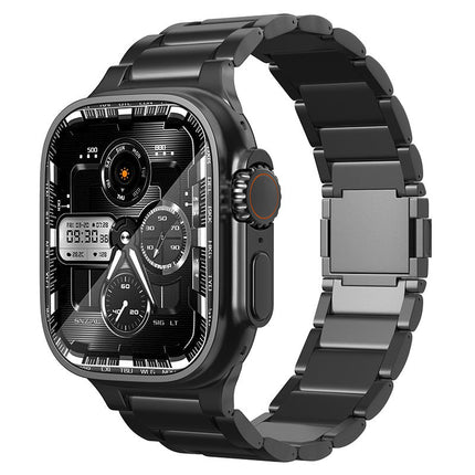 Titanium Apple Watch Band, Magnetic Apple Watch Ultra Band for Ultra 2 and Series 3-10