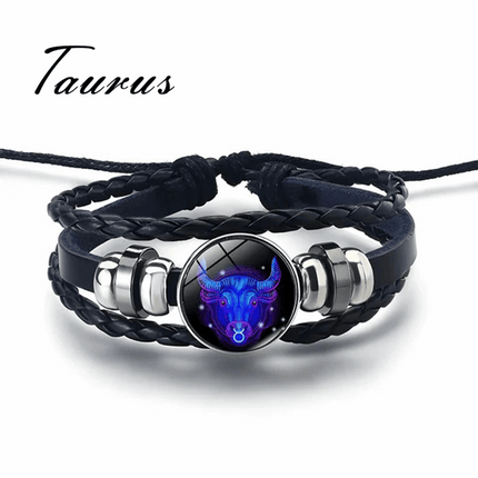 Zodiac Stretch Bracelet, Spiritual Bracelet Gift for Friend or Partner