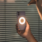 Magnetic Fill Light with Adjustable Tones for Perfect Selfies and Video Calls | Portable Lighting Solution