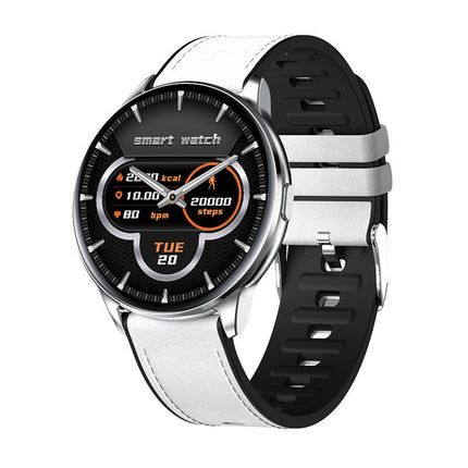 Smart Watch with IPS Touch Screen & Silicone Strap | GPS & Health Monitoring for Fitness Tracking