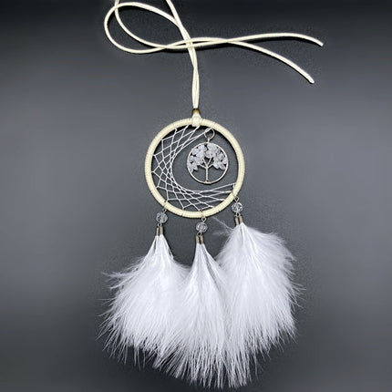 Dream Catcher Feather Car Pendant with Modern Design | Decorative Hanging Charm for Positive Energy and Style