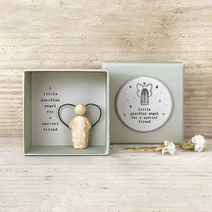Guardian Angel Gift Box with Card, Christmas Gift for Friend