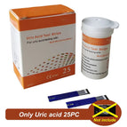 25 Uric Acid strips /No Monitor