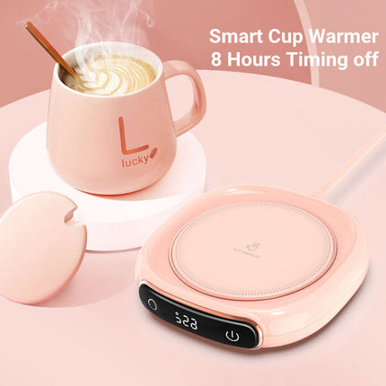 Smart Coffee Warmer Plate with USB Power for Consistent Heating | Ideal Coaster for Coffee, Tea, and Soup