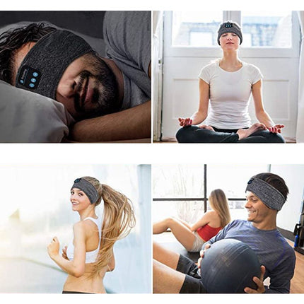 Sleep Headphones Bluetooth Headband, Sports Headband Headphones with Microphone – image 4