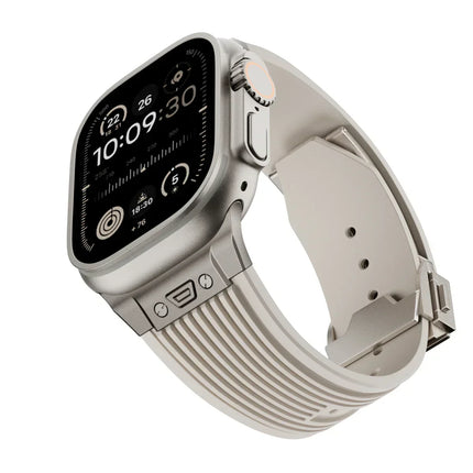 Soft Apple Watch Strap with Folding Clasp – image 26