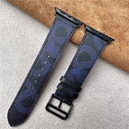 (Race track pattern) Blue / 44mm/45mm/46mm/49mm