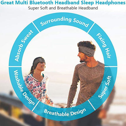 Sleep Headphones Bluetooth Headband, Running Headband for Workout – image 5