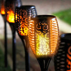 Outdoor Solar Torch Light with Flickering Flame Effect | Weather-Resistant Garden Decoration for Cozy Evenings