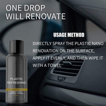 Car Plastic Restorer, Trim Restorer and UV Protectant Spray – image 4