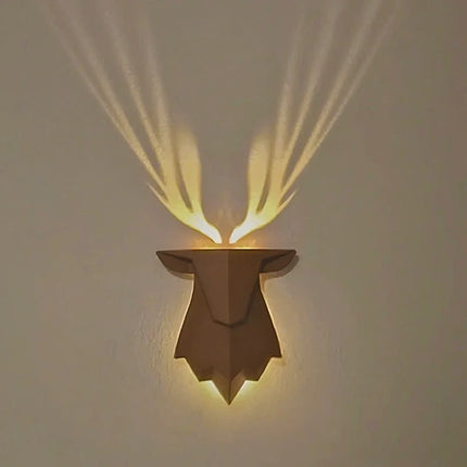 Luminous Wings Wall Light with Unique Eagle & Owl Design | Breathtaking Projection for Enchanting Home Decor