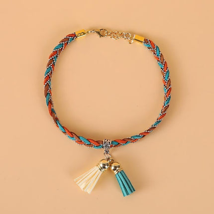 Adjustable Colorblock Cat Collar in Korean Velvet & Silk | Stylish Accessory for Personalized Pet Fashion