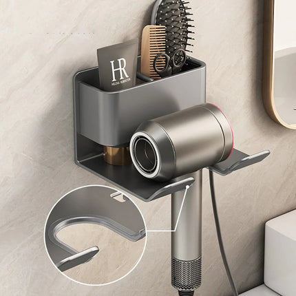 Hair Dryer Holder Wall Mounted, Hair Tool Organizer – image 7