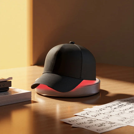 Red Light Therapy Hair Growth Cap with Adjustable Fit | Stimulate Follicles for Fuller, Healthier Hair in 10 Minutes a Day