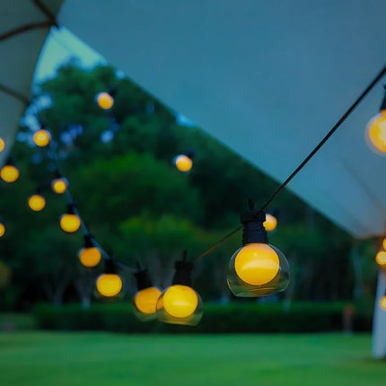 Solar String Lights with Remote Control & 8 Lighting Modes | Waterproof Outdoor Decor for Enchanting Atmospheres