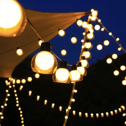 Solar String Lights with Remote Control & 8 Lighting Modes | Waterproof Outdoor Decor for Enchanting Atmospheres