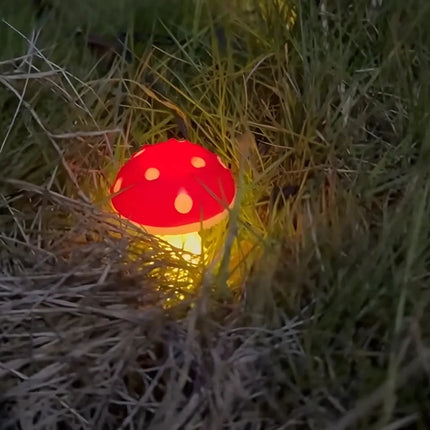Solar Garden Lights with Whimsical Mushroom Design | 8 Lighting Modes for Enchanting Outdoor Ambiance