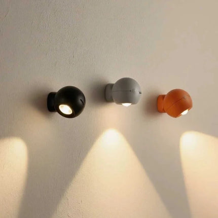 360° Rotatable Spotlight with Smart Dimming | Versatile Rechargeable Light for Home and Travel