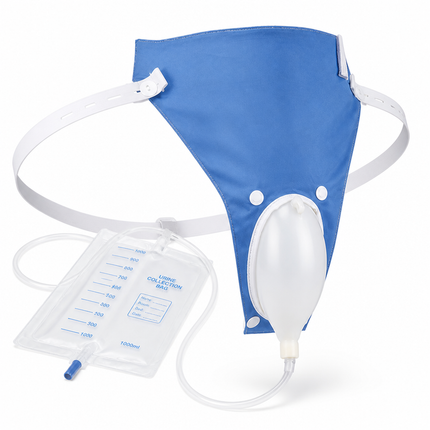 Urine Collector for Men and Women, Female Urinal, Portable Urinal for Men, Wearable Urine Collection System