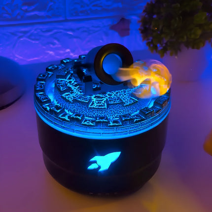 Cannon-Shaped Humidifier with Customizable Lighting & Mist Modes | Enhance Wellness and Air Quality
