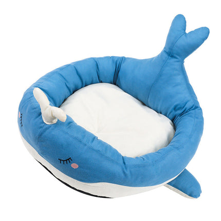 Whale and Duck Cloth Pet Nest for Cats and Small Dogs | Soft and Durable Bed for Ultimate Comfort
