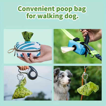 Biodegradable Dog Poop Bags with Double Thickness | Leak-Proof Design for Eco-Friendly Pet Waste Management