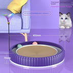 Purple and Cat Teaser Stick / XL