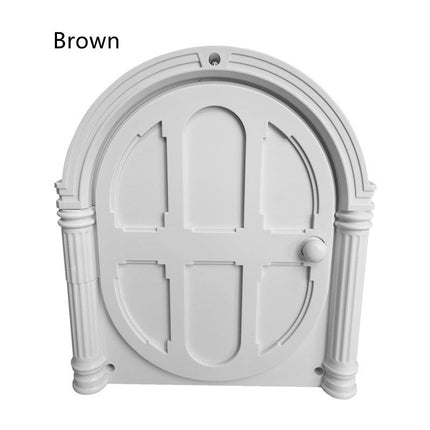 Plastic Pet Door with Fashion Minimalist Design | Easy Installation for Cat and Dog Freedom