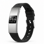 Silver/Black / Silicone + Nylon