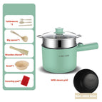 Morning green with steam grid / US