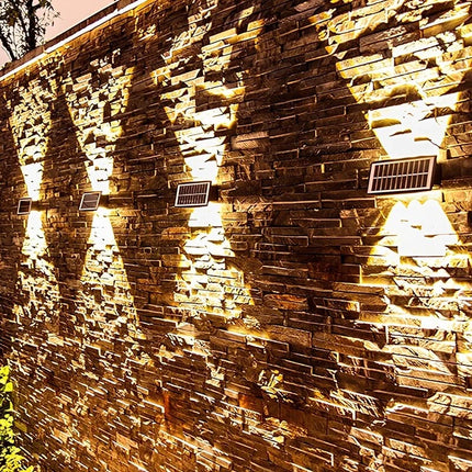Solar Powered Wall Sconce with Dual Lighting Modes | Eco-Friendly Outdoor Illumination for Pathways and Gardens