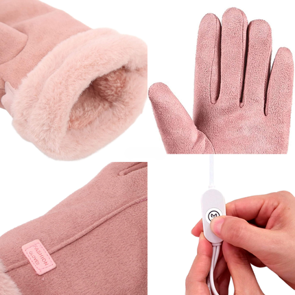 Heated Gloves for Women, Rechargeable Heated Gloves with USB – image 10