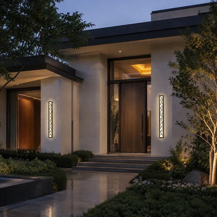 Weatherproof Outdoor Sconce with Premium Acrylic Diffuser | Modern Illumination for Any Architecture