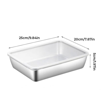 Stainless Steel Food Storage Containers, Stainless Steel Lunch Box for Work – image 17