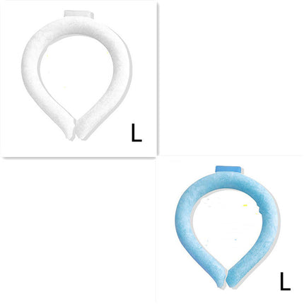 Ice Neck Ring with Advanced Cooling Technology | Rechargeable Comfort for Heatstroke Prevention