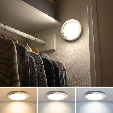 Ceiling Motion Light with Smart Sensor & Remote Control | Rechargeable Design for Effortless Automatic Lighting